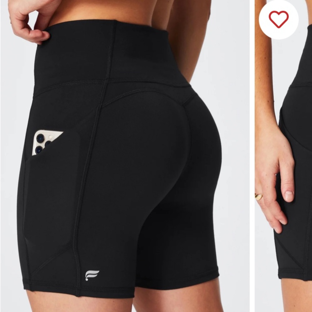 Fabletics Oasis High Waisted Shorts - Picture 2 of 3